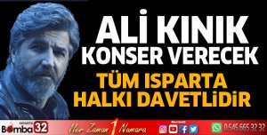 Ali Kınık konser verecek