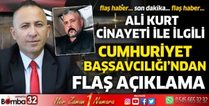 ALİ KURT CİNAYETİ İLE İLGİLİ FLAŞ GELİŞME H.A YAKALANDI