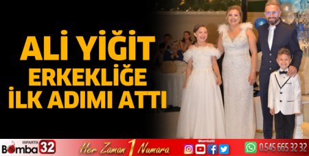 Ali Yiğit sünnet oldu 