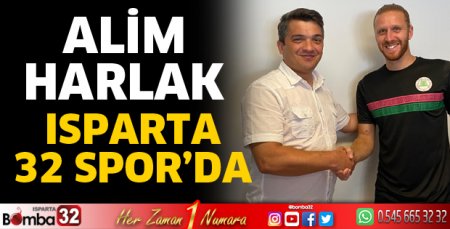 Alim Harlak Isparta 32 Spor'da