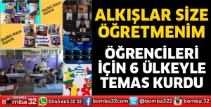 Alkışlar size öğretmenim