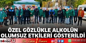 Alkolün olumsuz etkileri gösterildi