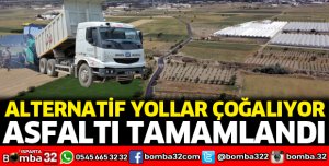 Alternatif yollar çoğalıyor, trafik daha da rahatlıyor