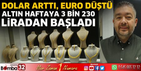 Altın, Dolar ve Euro haftaya nasıl başladı? 