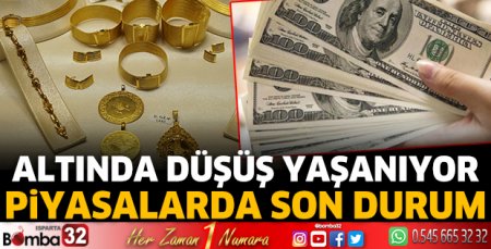 Altın düştü dolar çıktı