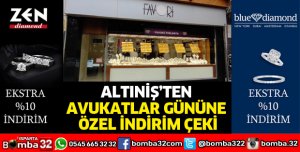 Altıniş'ten Avukatlar Gününe özel indirim çeki