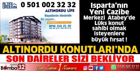 ALTINORDU KONUTLARI’NDA SON DAİRELER SİZİ BEKLİYOR