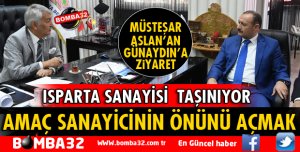AMAÇ SANAYİCİNİN ÖNÜNÜ AÇMAK