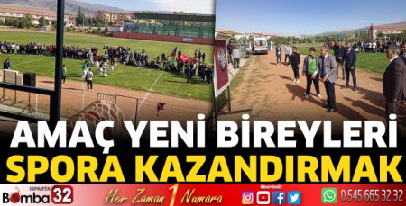 Amaç yeni bireyleri spora kazandırmak