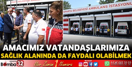 Amacımız vatandaşlarımıza  sağlık alanında da faydalı olabilmek
