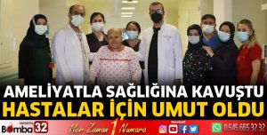 Ameliyatla sağlığına kavuştu