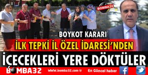 AMERİKAN MENŞELİ İÇECEKLERİ YERE FIRLATTILAR