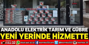 ANADOLU ELEKTRİK TARIM VE GÜBRE YENİ YERİNDE