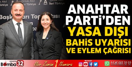 Anahtar Parti'den yasa dışı bahis uyarısı 
