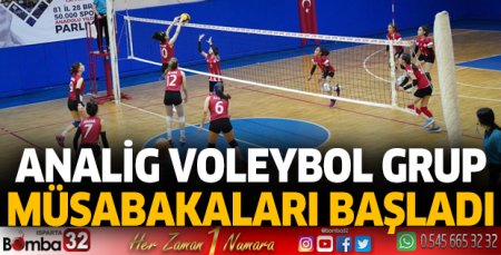 Analig Voleybol Grup Müsabakaları başladı