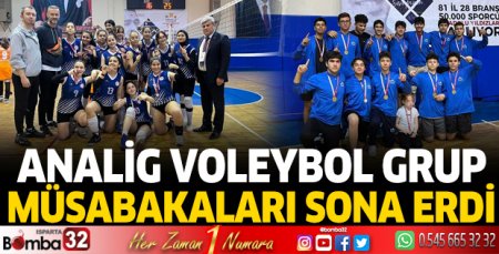 ANALİG Voleybol Grup Müsabakaları sona erdi