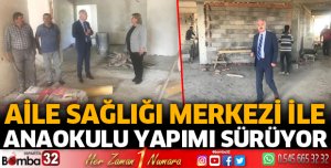 Anaokulu ve Aile Sağlığı Merkezi yapılıyor