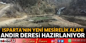 Andık Deresi hazırlanıyor