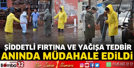 Anında müdahale ettiler
