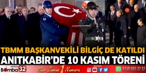 Anıtkabir'de 10 Kasım töreni
