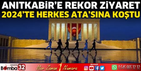 Anıtkabir'e rekor ziyaret