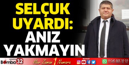 Anız yakmayın uyarısı