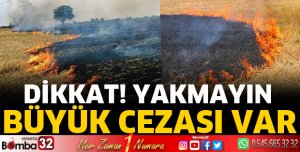 Anızını Yakma, Geleceğini Karartma