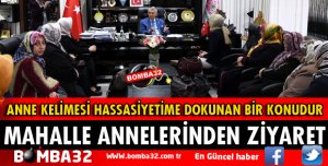 ANNE KELİMESİ HASSASİYETİME DOKUNAN BİR KONUDUR