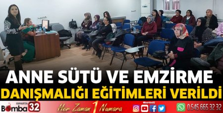 Anne Sütü Ve Emzirme Danışmalığı eğitimleri verildi