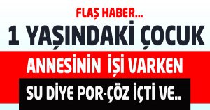 ANNESİ YOKKEN POR ÇÖZ İÇTİ VE...