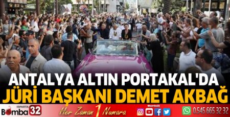 Antalya Altın Portakal'da Jüri Başkanı Demet Akbağ