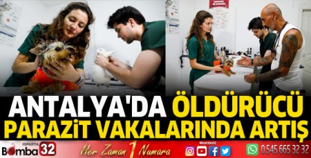 Antalya'da öldürücü parazit vakalarında artış