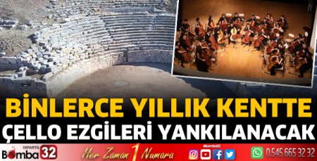 Antiocheia Antik Kenti’nde çello konseri düzenlenecek