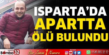 Aparta ölü bulundu