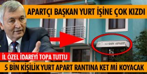 APARTÇI BAŞKAN ÇOK KIZDI!