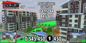 AQUAREZİDANCE SATIŞLAR BAŞLADI