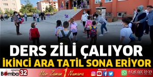 Ara tatil sona erdi