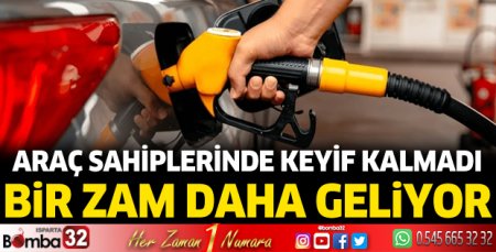 Araç sahiplerinde keyif kalmadı! Bir zam daha geliyor