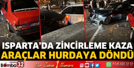 Araçlar hurdaya döndü
