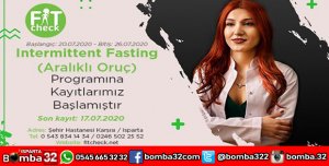 ARALIK ORUÇ PROGRAMINA KAYITLAR BAŞLADI