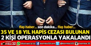 Aranan 2 kişi yakalandı