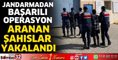 Aranan şahıslar yakalandı