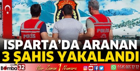 Aranan şahıslar yakalandı