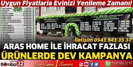 Aras Home ile evinizi yenileyin