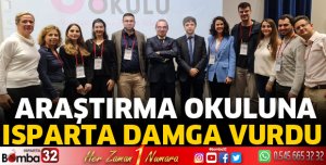 Araştırma Okuluna Isparta Damga Vurdu