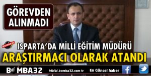 ARAŞTIRMACI OLARAK ATANDI
