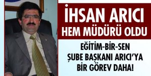 ARICI HEM MÜDÜRÜ OLDU
