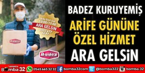 ARİFE GÜNÜNE ÖZEL HİZMET