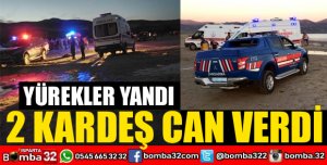 ARKADAŞLARIYLA GÖLE GİREN İKİ KARDEŞ BOĞULDU