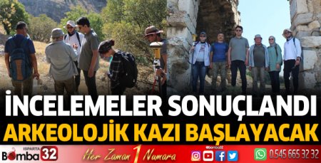 Arkeolojik kazı başlayacak